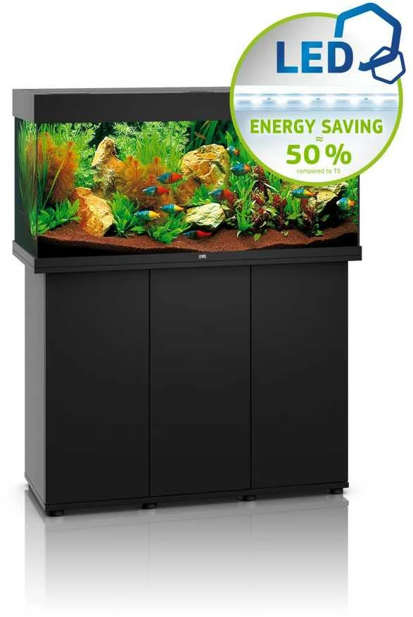 Juwel Akvariumas LED Rio 180 juodos spalvos 180 l 101x41x50 cm SPEC
