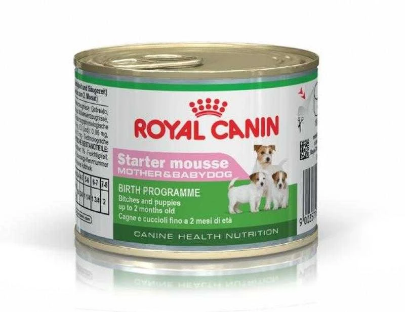 Royal Canin Starter mousse 195g konservuotas pašaras jauniems šunims
