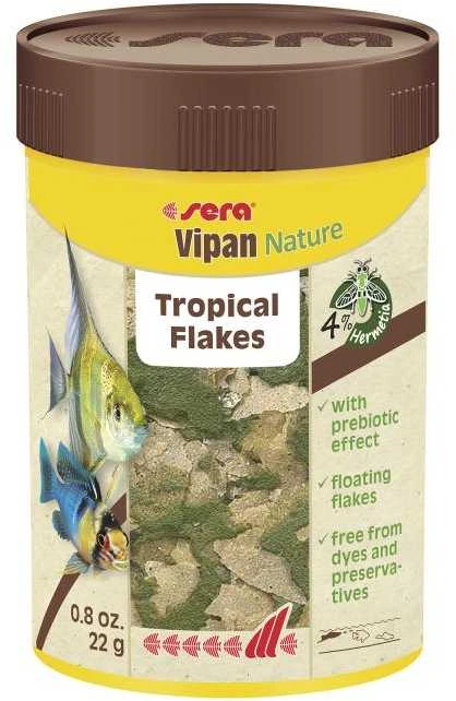 Sera Vipan Nature 100 ml žuvų pašaras bendriems akvariumams MR