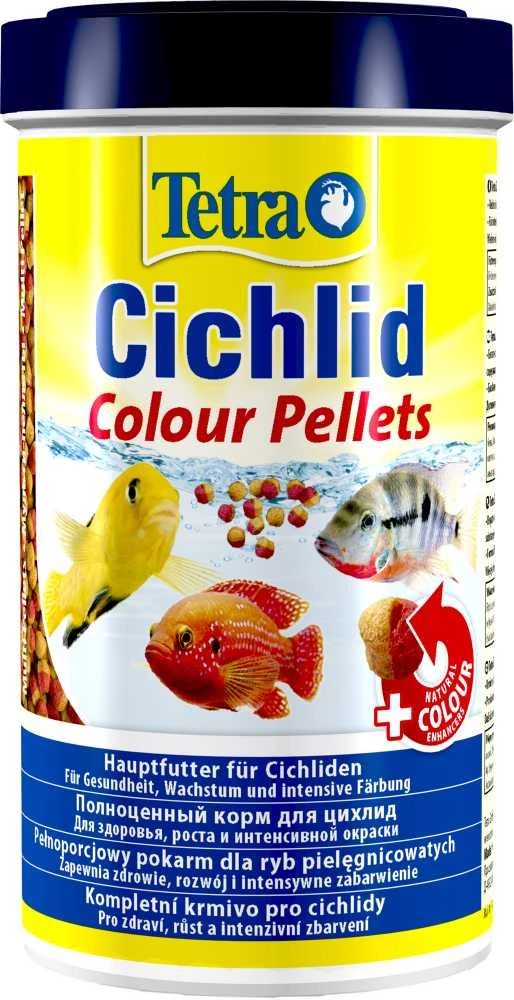 Tetra Cichild Colour 500ml pašaras spalvotoms ciklidų žuvytėms