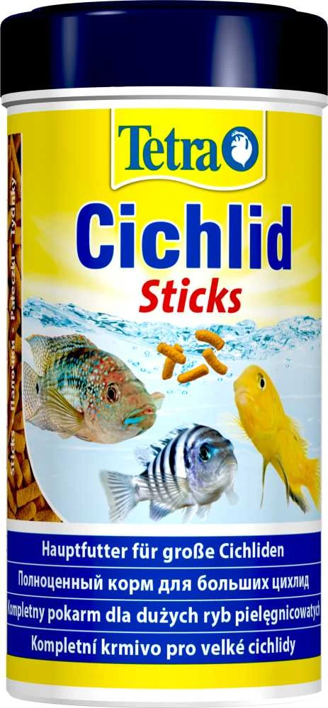 Tetra Cichlid Sticks 250ml pašaras ciklidams ir kt. didelėm