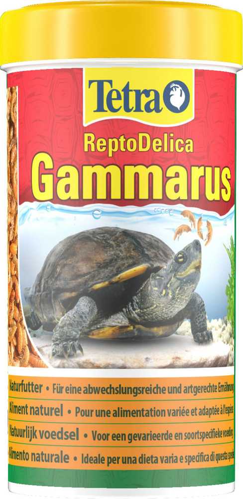 Tetra Gammarus pašaras vandens vėžliams su krevetėmis 250ml, papildas prie ReptoMin
