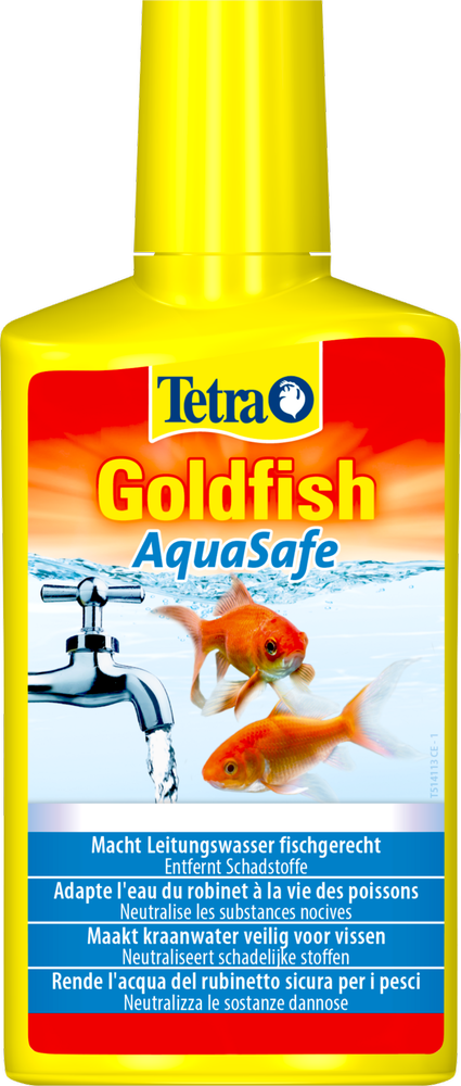 TETRA GOLDFISH AQUASAFE PRIEMONĖ AUKSINIŲ ŽUVYČIŲ AKVARIUMO PRIEŽIŪRAI, 100 ML