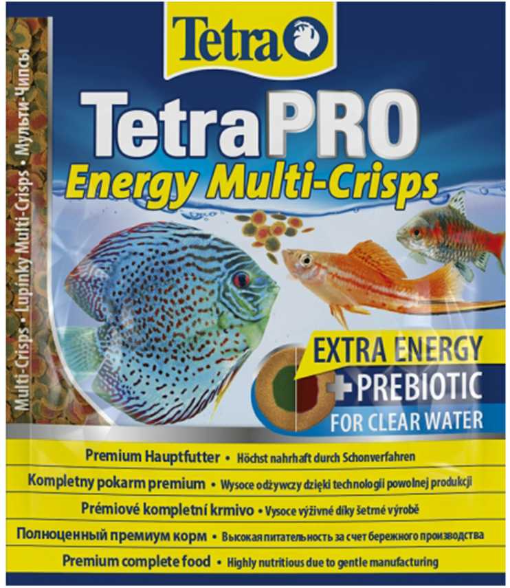 TETRA TetraPRO Energy Multi-Crisps 12 g, dekoratyvinių žuvų pašaras