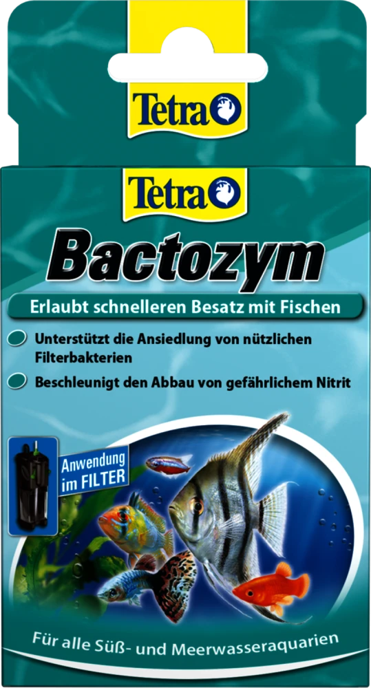 TetraAqua Bactozym biologinis aktyvatorius 10kaps.
