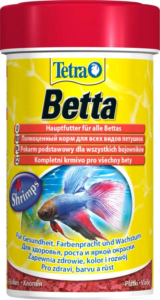 TetraBetta100ml pašaras plėšrioms ir labirintinėms žuvims