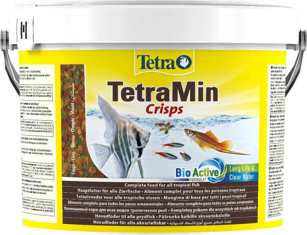 TetraMin Crisps 10l pašaras visoms dekoratyvinėms žuvims