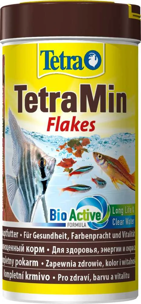 TetraMin Flakes pašaras dekoratyvinėms žuvims, 250 ml
