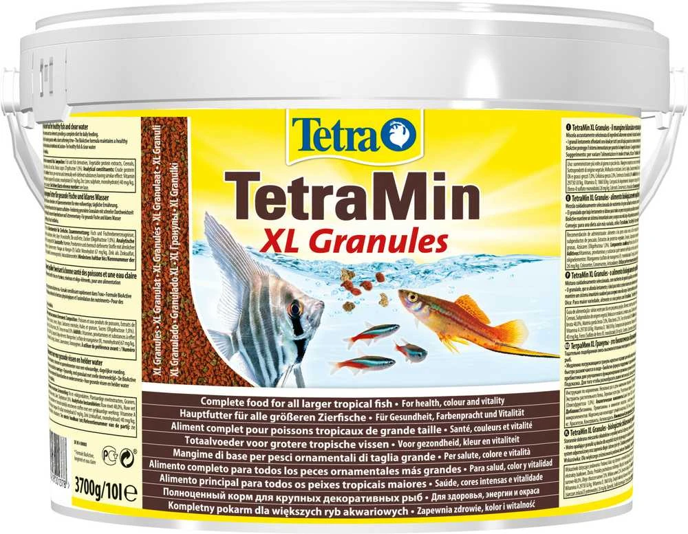 TetraMin XL Granules 10L 1 MH pašaras didelėms dekoratyvinėms žuvims