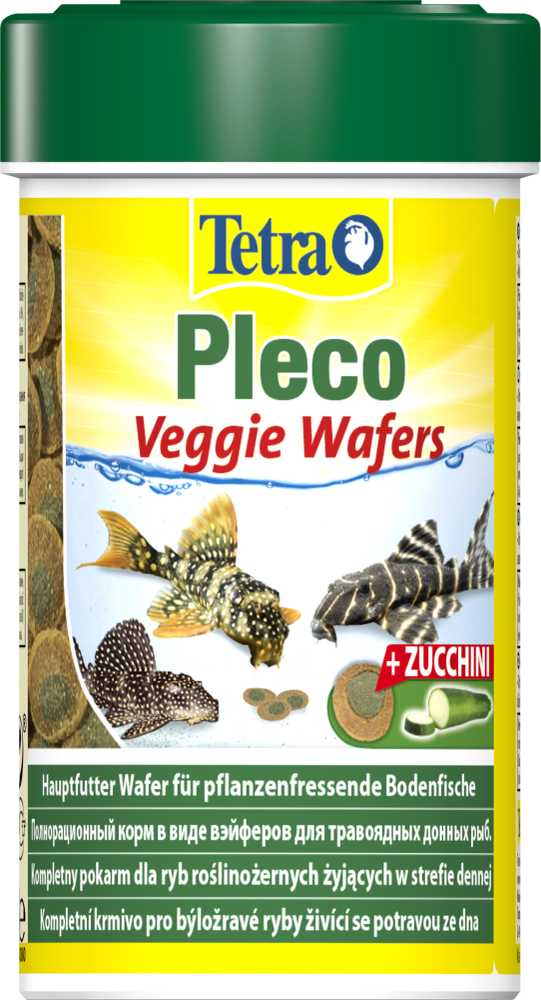 TetraPleco Wafers 100ml pašaras žolėdėms žuvims