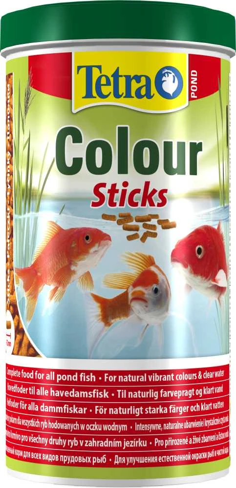 TetraPond Colour Sticks 1l pašaras visoms tvenkinių žuvi V