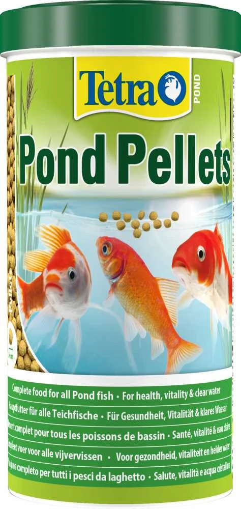 TetraPond Pellets medium 1L pašaras tvenkinio žuvims nuo 20cm