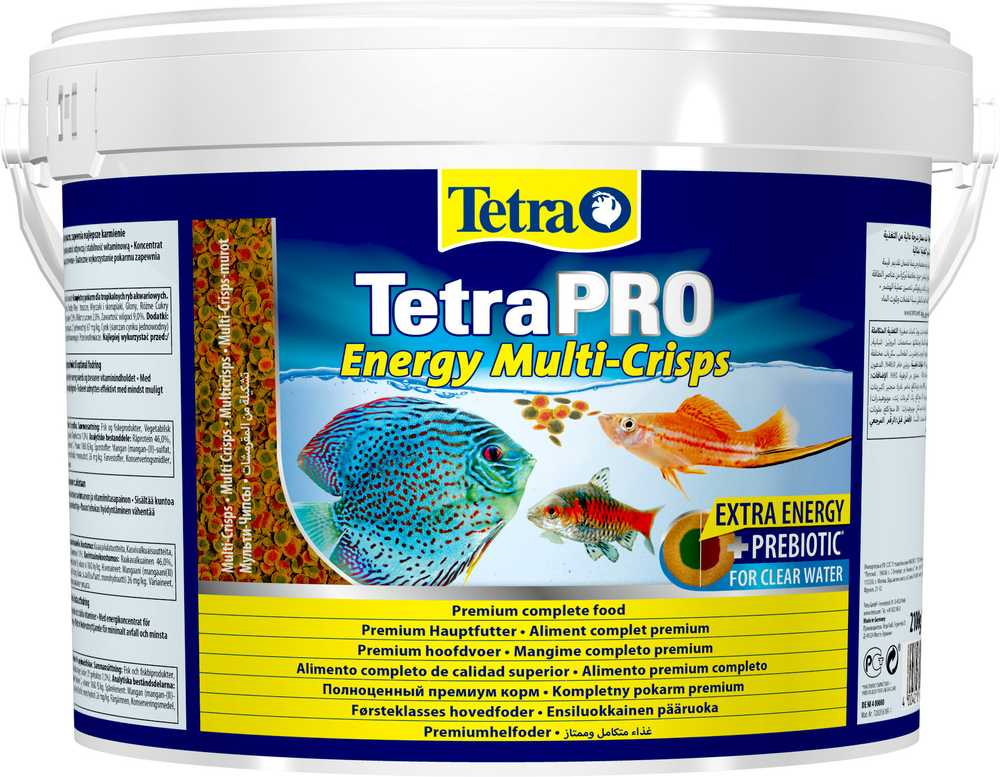 TetraPro Energy 10l pašaras visoms dekoratyvinėms žuvims