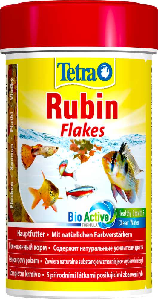 TetraRubin 100ml pašaras žuvims ryškinantis spalvą