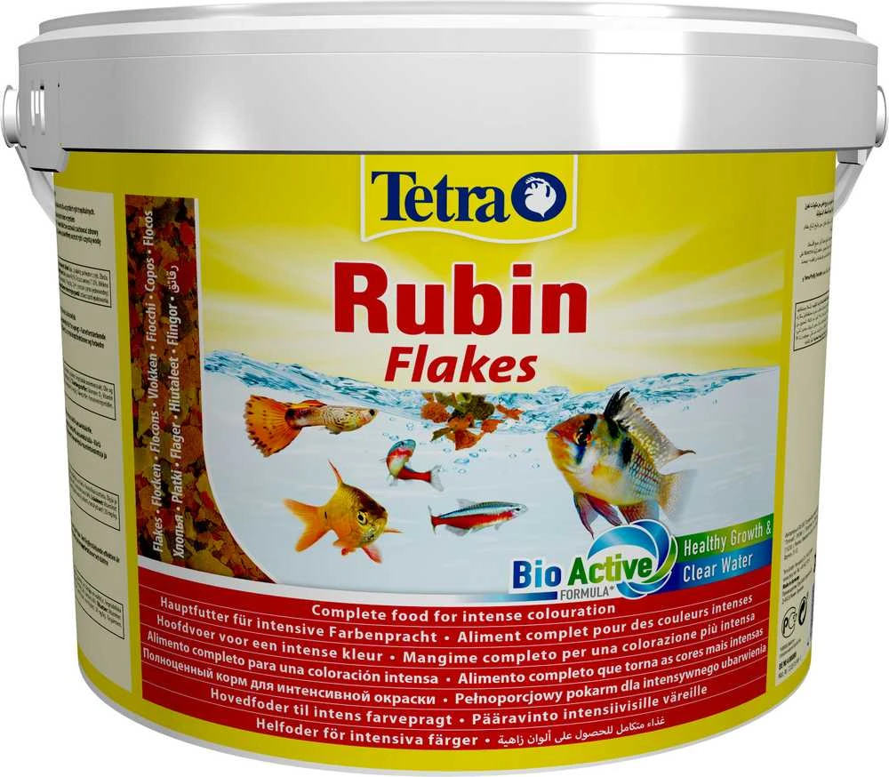 TetraRubin 10l pašaras dekor. žuvims ryškin