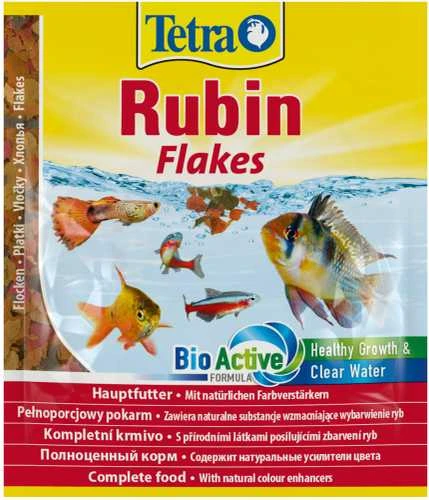 TetraRubin 12g pašaras dekor. žuvims ryškinantis spalvą