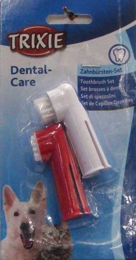 Trixie Dantims valyti šepetukai-antpirščiai 2vnt.