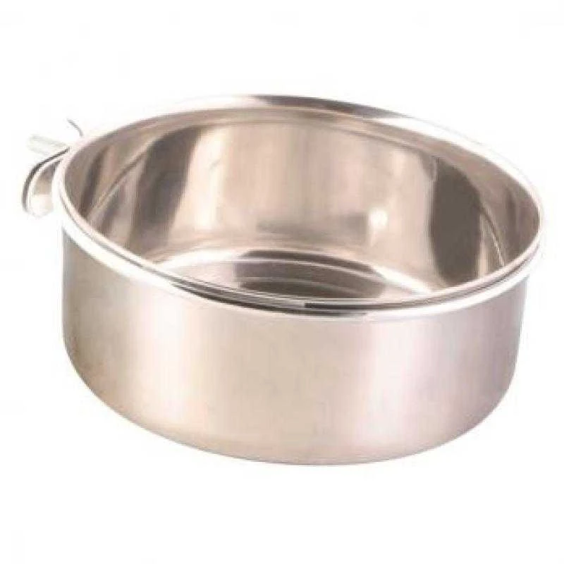 Trixie Dubenėlis metalinis 0.3l paukščiams 9 cm prisukamas