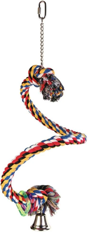 Trixie Lakta iš virvės, spiralės formos, paukščiams, 50 cm/ 21 mm