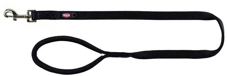 Trixie Nailoninis pavadis Premium, XS–S 1.20 m/15 mm, juodas