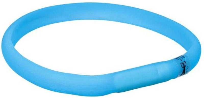 Trixie Per USB pakraunamas šviečiantis antkaklis M-L 50 cm mėlynos sp.