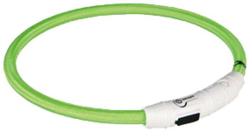 Trixie Per USB pakraunamas šviečiantis žiedas M-L 45 cm, žalios sp