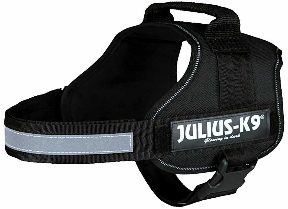 Trixie Petnešos Julius-K9, 0/M–L: 58–76 cm, juodos sp.