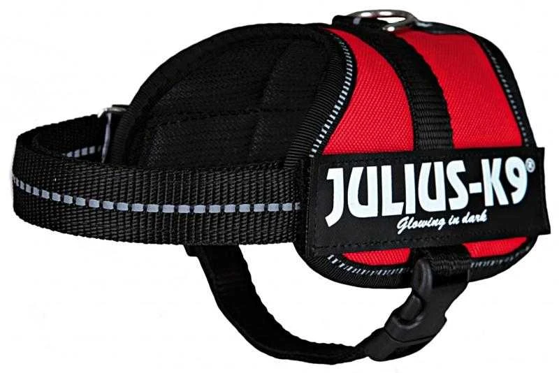 Trixie Petnešos Julius-K9, Mini/M: 51–67 cm, raudonos sp.