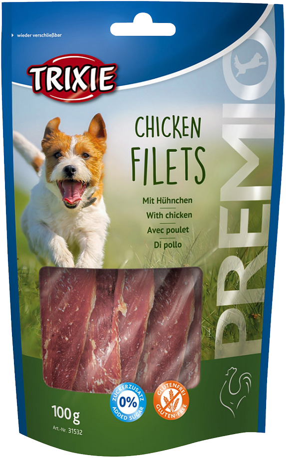 Trixie PREMIO Chicken Filets šunų skanėstai su paukštiena, 100 g