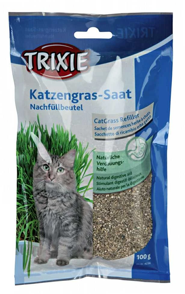 Trixie Žolė natūrali katėms 100g maišelyje MR