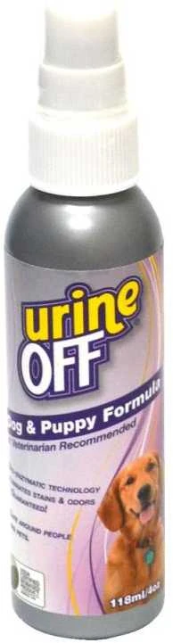 Urine OFF Dog 118 ml purškiama priemonė šunų šlapimo kvapui ir dėmėms naikinti