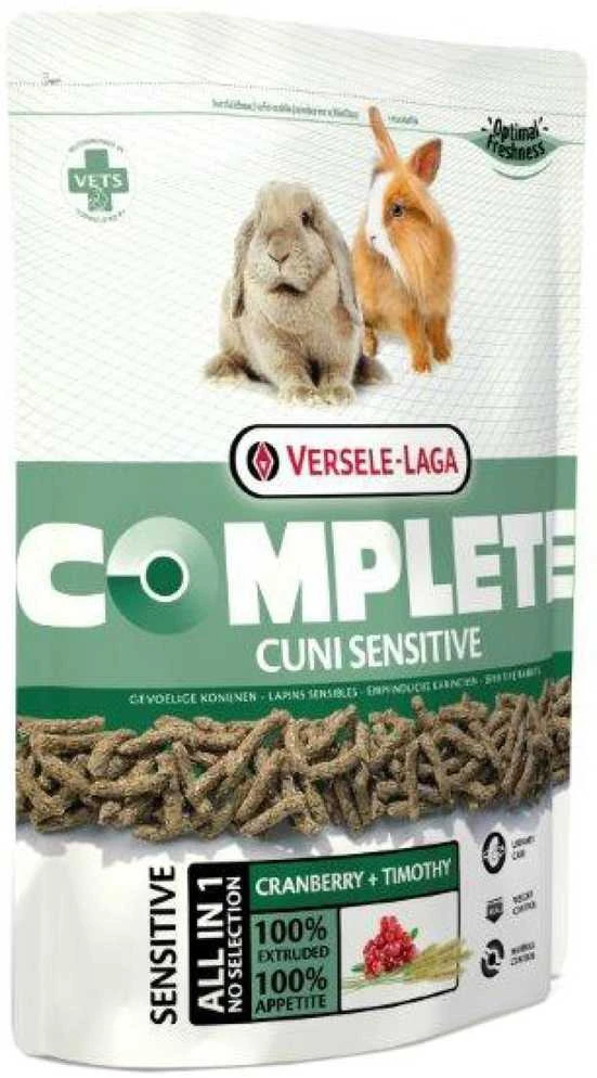 Versele-Laga nv Complete Cuni Sensitive - jautrių triušių pašaras 500g