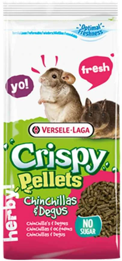 Versele-Laga nv Crispy Chinchilla&amp;Degu šinšilų ir degu pašaras, 1kg