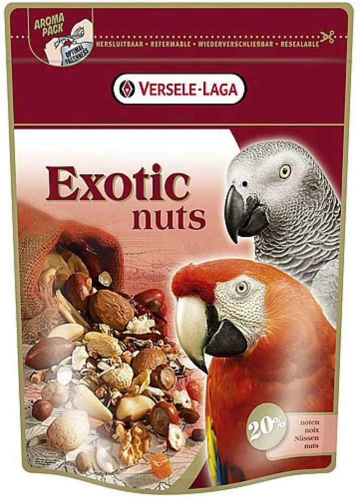 Versele-Laga nv Prestige Premium Exotic nuts - didelių papūgų lesalas su neskaldytais riešutais, 750 g