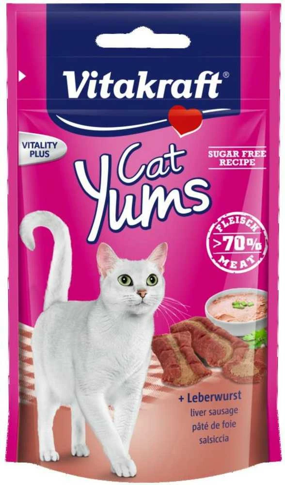 Vitakraft Chovex Sro Kačių skanėstas Cat Yums su kepenėlėmis 40 g