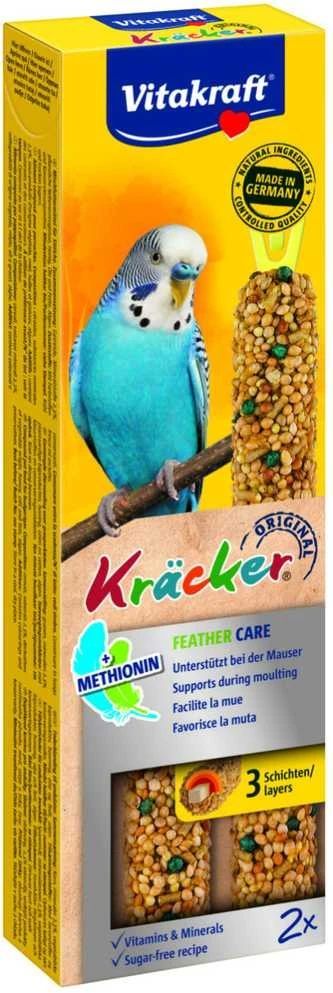 Vitakraft Chovex Sro Kracker mauser 2vnt banguotų papūgų gardėsiai nuo plunks