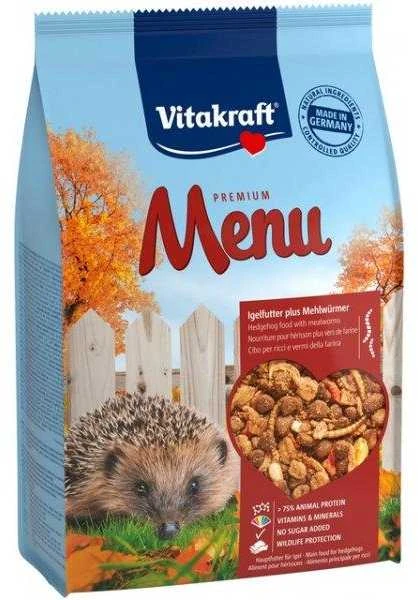 Vitakraft Chovex Sro VITAKRAFT Hedgehog Premium Menu Food Pašaras ežiams 600 g