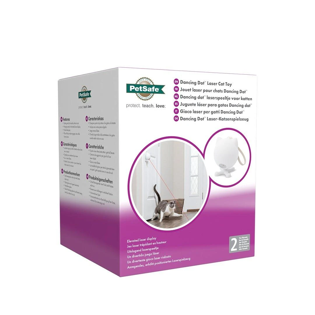 PetSafe Dancing Dot - automatinis lazerinis žaislas katėms