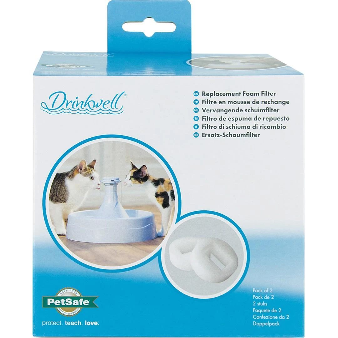 Petsafe Drinkwell 360 plastikiniams fontanėliams-girdykloms skirtas poroloninis filtras 2vnt