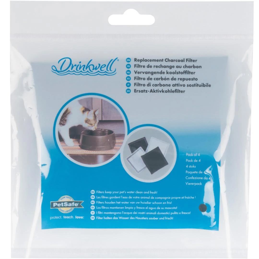 Petsafe Drinkwell Current Replacement Charcoal Filter anglies filtrai skriti Current girdykloms-fontanėliams 2vnt