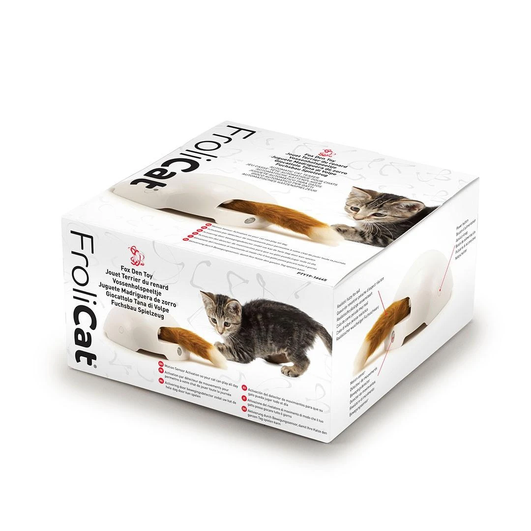 Petsafe FroliCat Fox Den žaislas katėms erzintojas