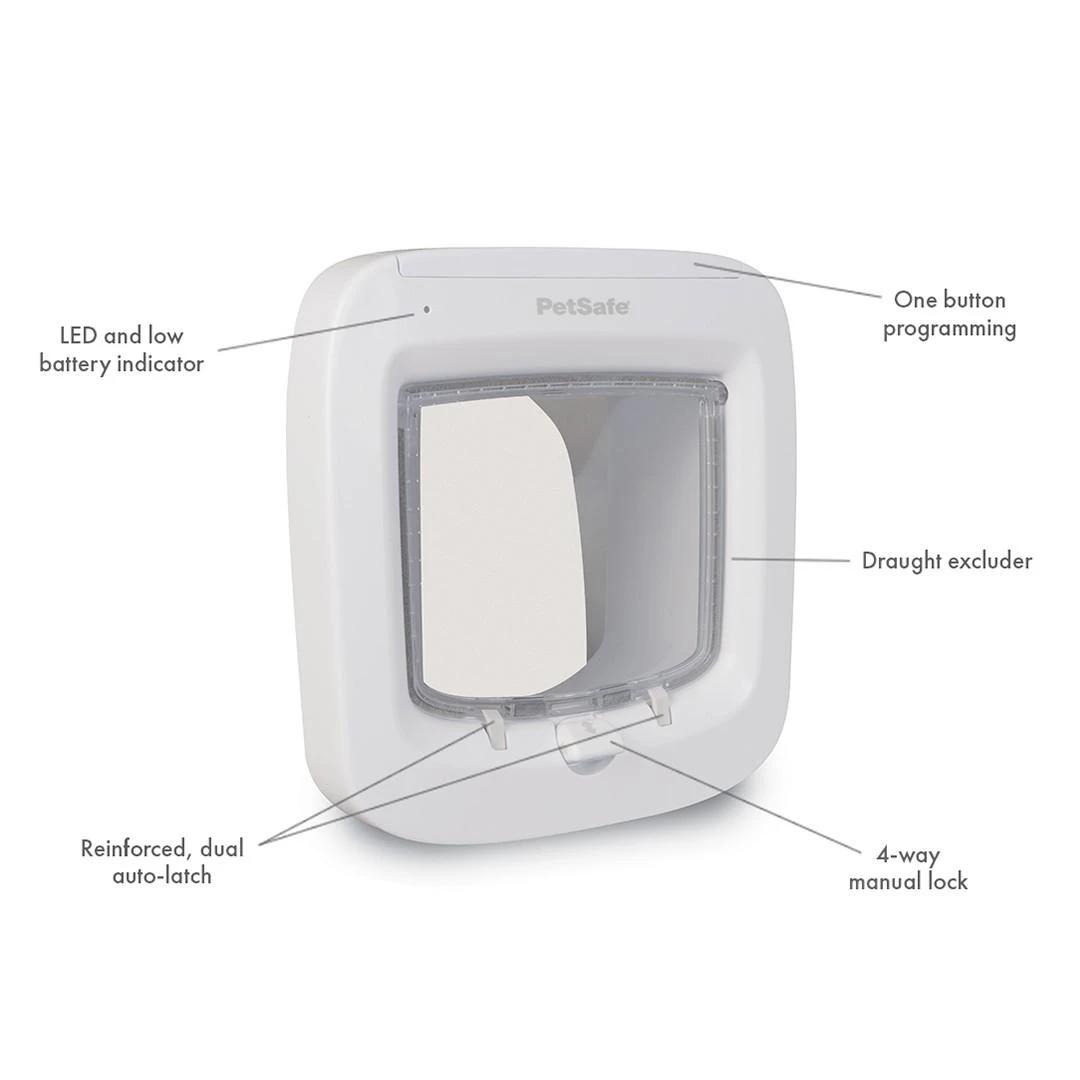 Petsafe Microchip Cat Flap durelės su mikročipu katėms ir mažiems šuniukams