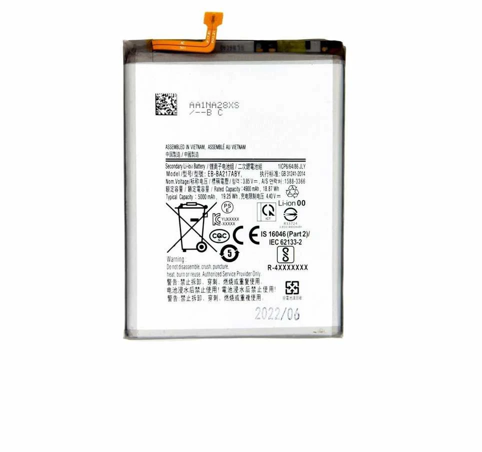 For_Samsung EB-BA217ABY Baterija, skirta Samsung Li-Ion 5000mAh (OEM)