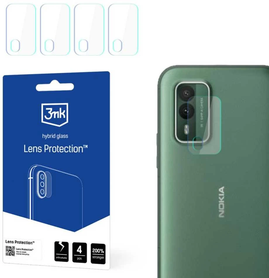 3MK objektyvo apsauga Nokia XR21 fotoaparato objektyvo apsauga 4 vnt.