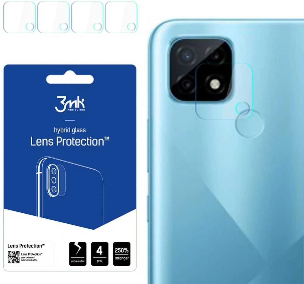 Realme C21 – 3mk objektyvo apsauga