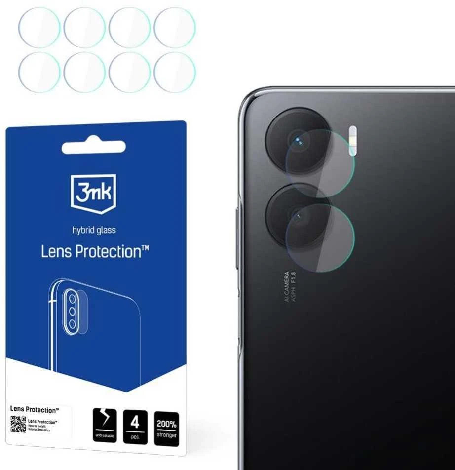 3Mk Protection 3mk Lens Protection™ hibridinis fotoaparato stiklas, skirtas Honor Play 40 Plus