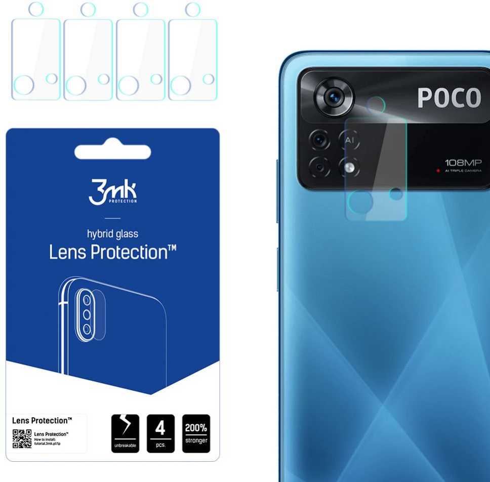 „Xiaomi POCO X4 Pro 5G“ – „3mk Lens Protection™“.