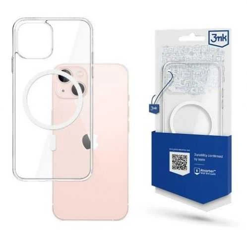 3MK MagDėklas Apple iPhone 14 Plus / 15 Plus 6.7″ skaidrus