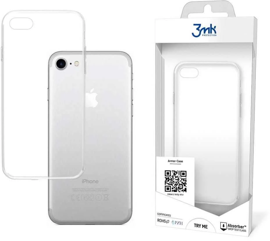 3MK All-Safe AC Apple iPhone 7/8/SE 2020 / SE2022 Armor Dėklas Clear