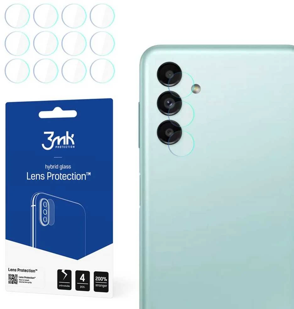 3MK objektyvo apsauga Samsung A136 A13 5G kameros objektyvo apsauga 4vnt